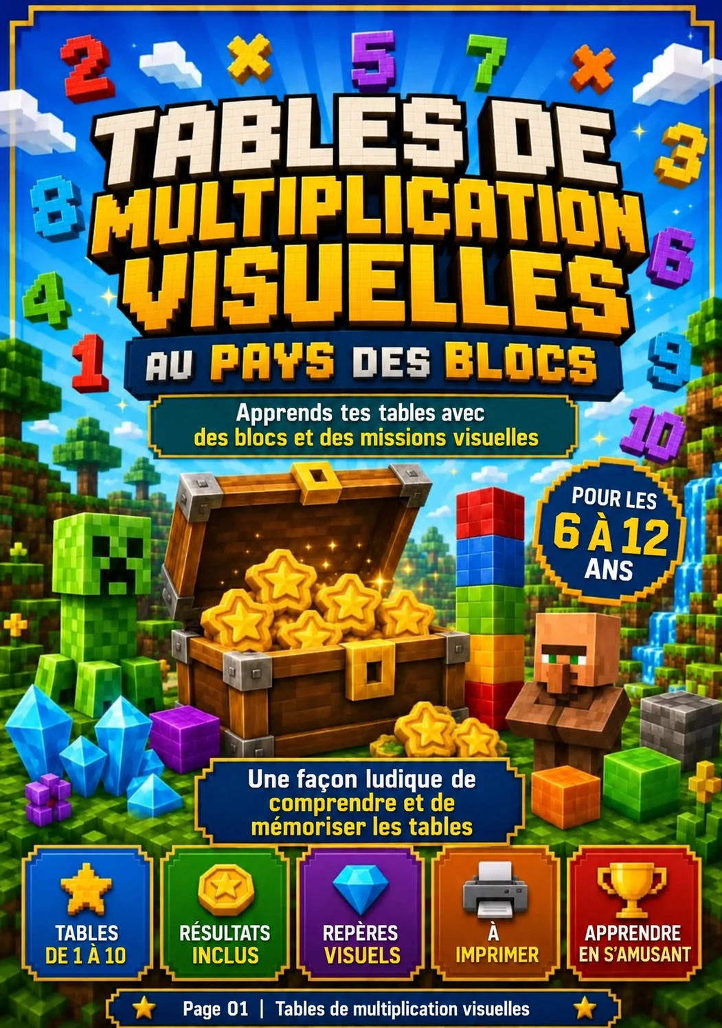 Tables de multiplication visuelles